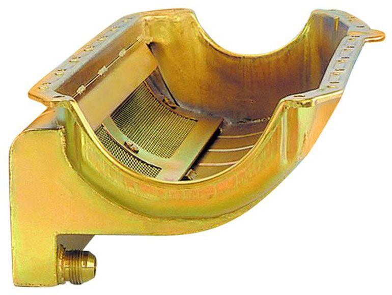 Milodon SB Chev Dry Sump Pan LH Dipstick, Pre 1979 Block (MI31700) MI31700