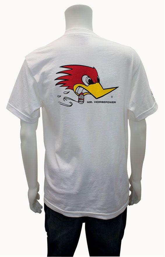 Mooneyes Mr Horsepower White T-Shirt (MNCST06WHL) MNCST06WHL
