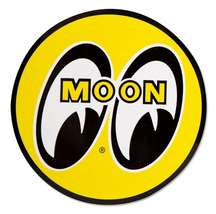 Mooneyes Yellow Eyeball Sticker (MNDM009) MNDM009