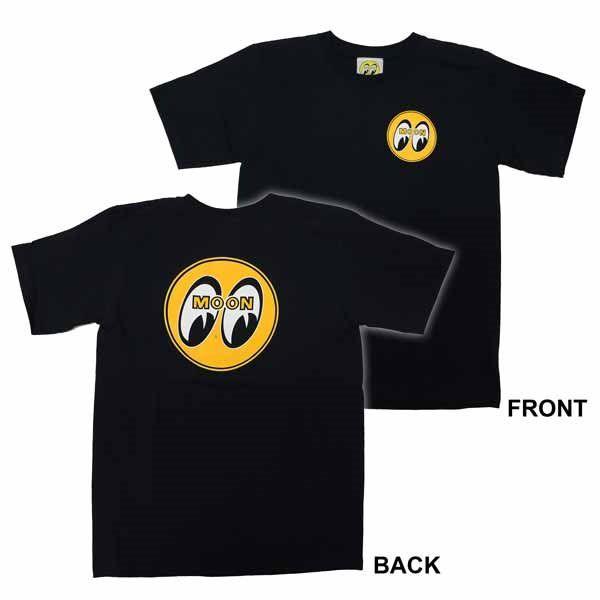 Mooneyes Original Mooneyes Black T-Shirt (MNTM066BKL) MNTM066BKL