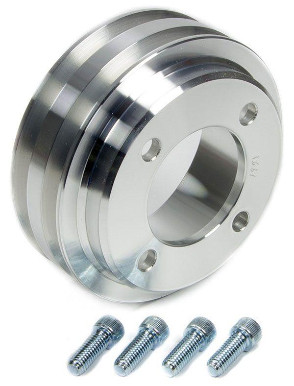 March Performance 2-Groove V-Belt Crank Pulley 5-1/2" (MPP1631) MPP1631