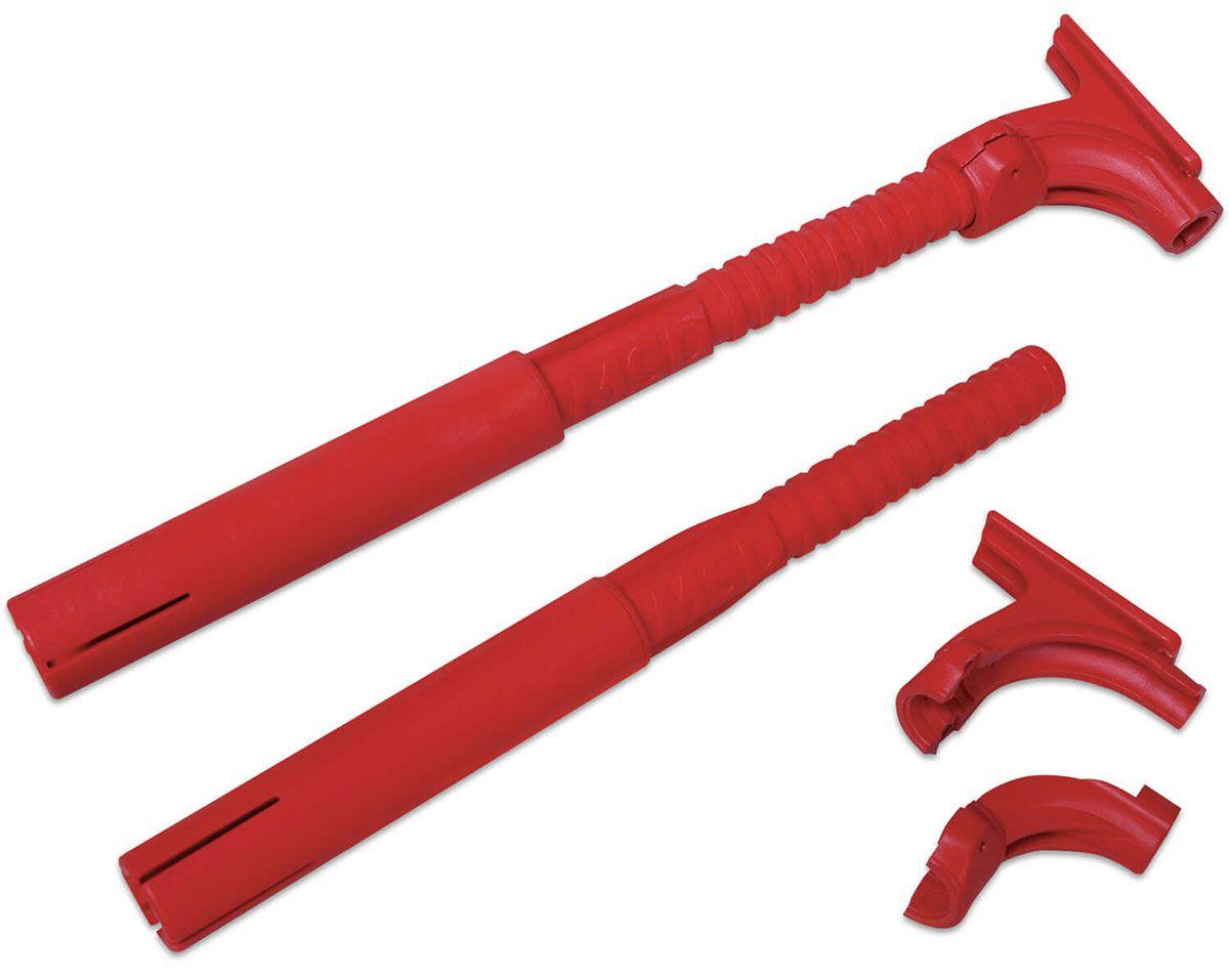 MSD Hemi Spark Plug Tubes - Red (MSD3476) MSD3476
