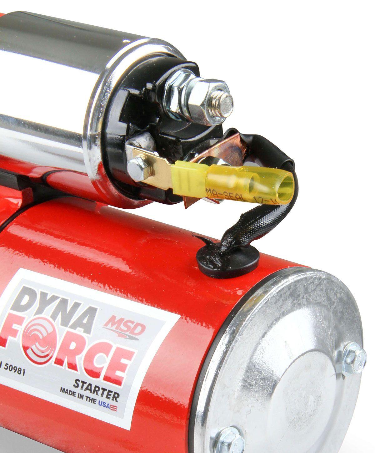 MSD HIGH TQ STARTER CHRYSLER 318-440 *BILLET MOUNTING BLOCK MSD - 50981 (MSD50981)