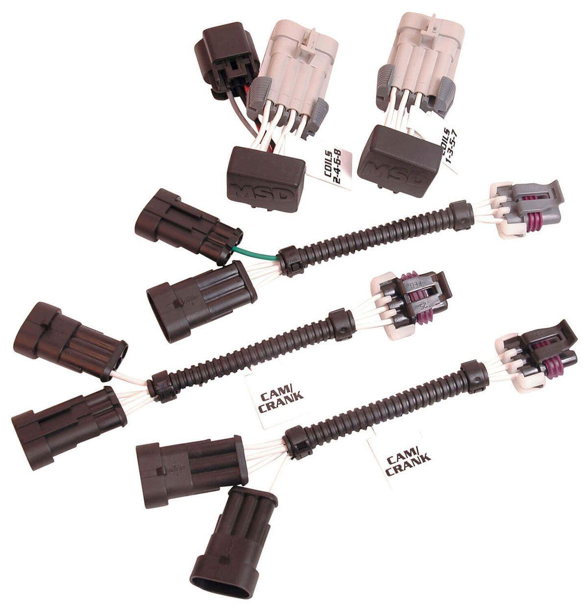 MSD 6LS Ignition Wiring Harness Adapter (MSD8886) MSD8886
