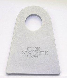 Meziere Weld-On Flat Tab 4130 Steel (MZCT11218B) MZCT11218B