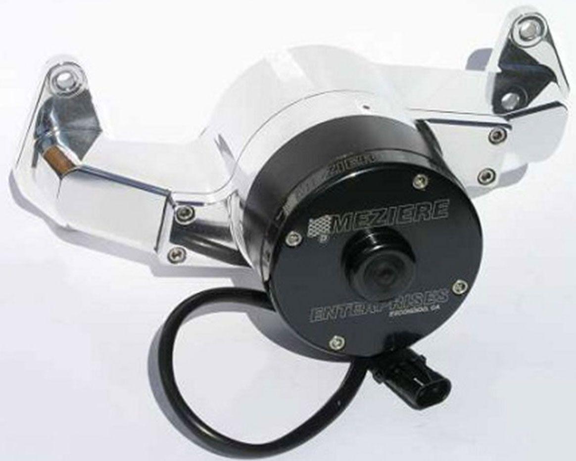Meziere Big Block Ford 429/460 Electric Water Pump, Polished Finish (MZWP108U) MZWP108U