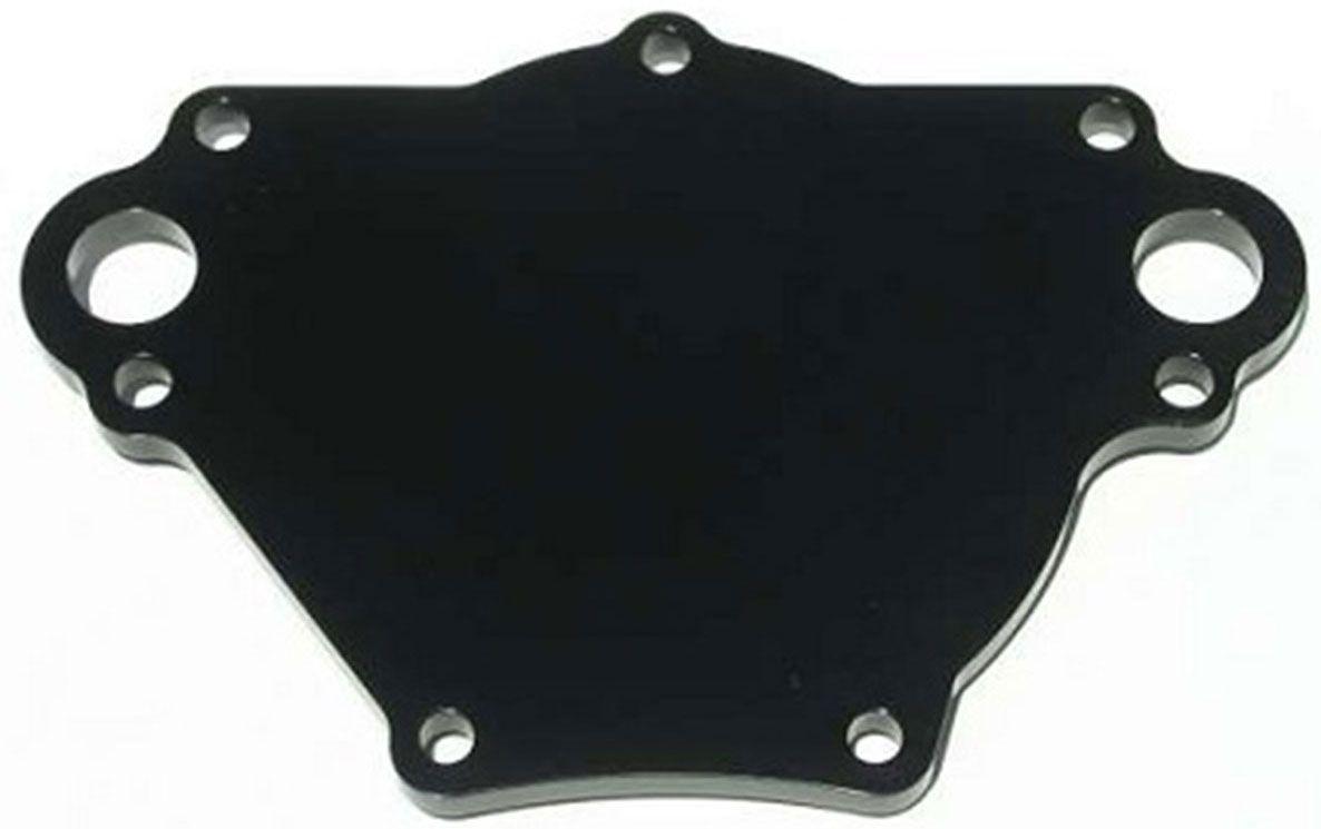 Meziere Small Block Chrysler Backing Plate Black Finish (MZWP115S) MZWP115S