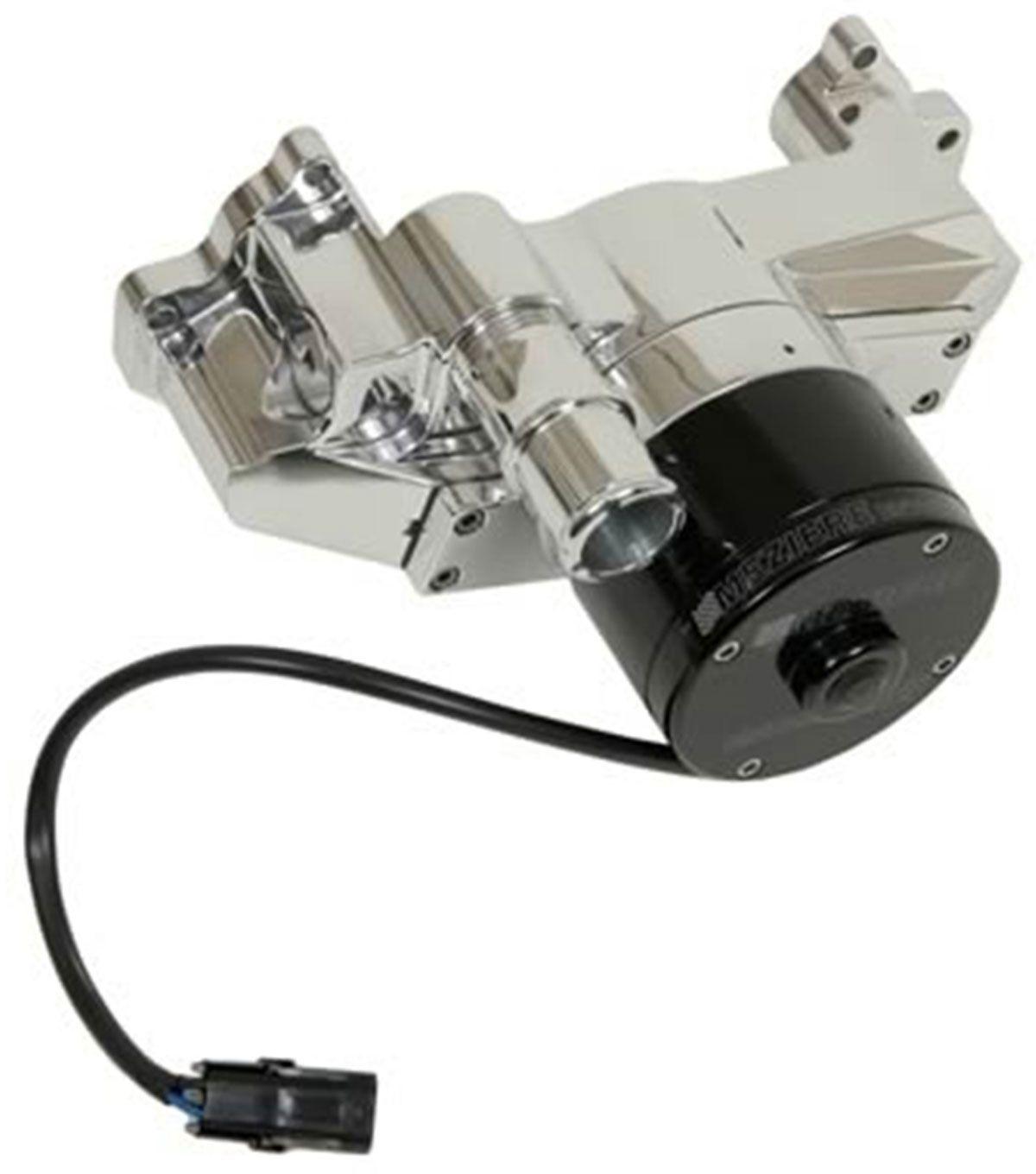 Meziere GM LS1 thru LS8 Electric Water Pump, Chrome Finish (MZWP119CHD) MZWP119CHD