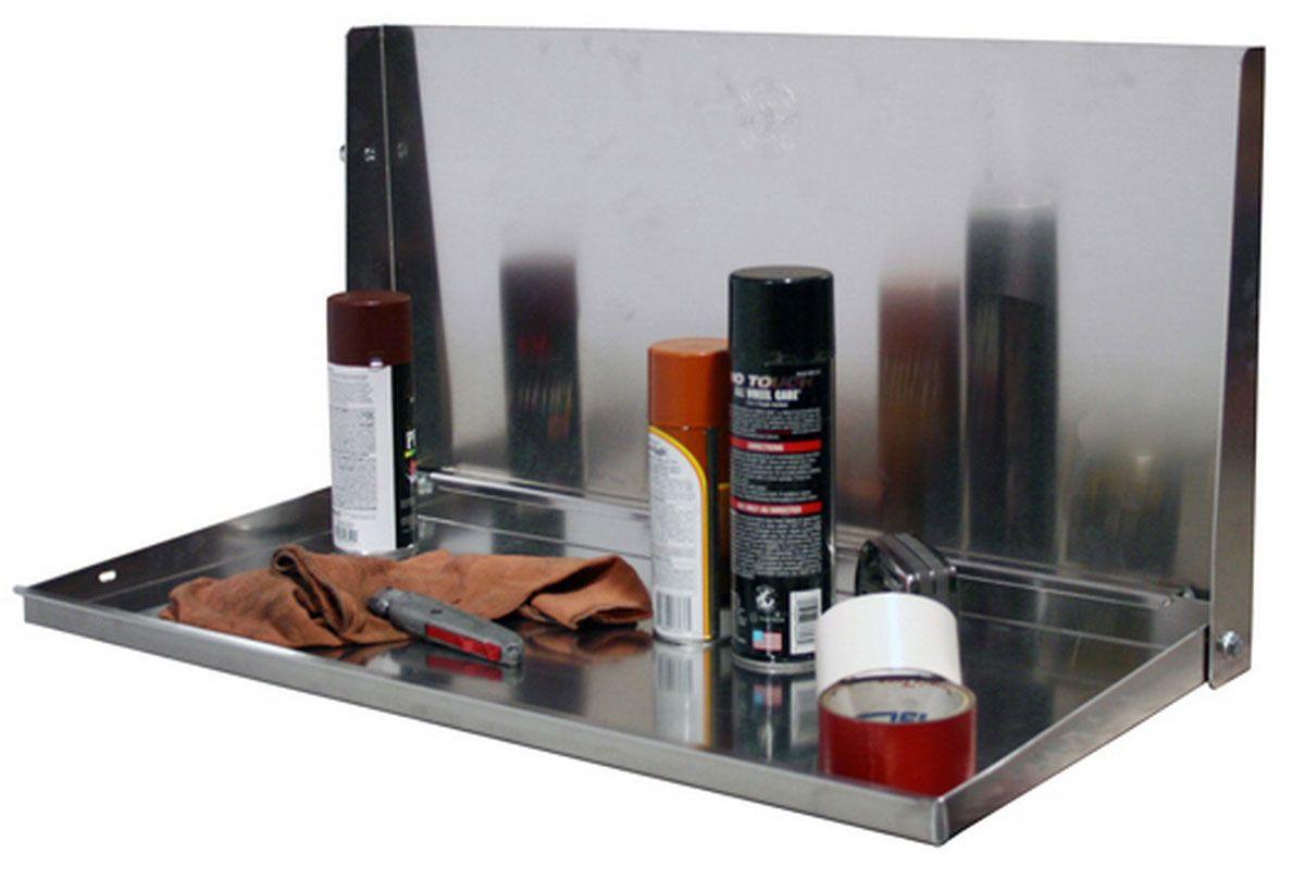 Pit Pal Flip Down Trailer Tray 30"W x 3"H x 16"D (PIT-152) PIT-152