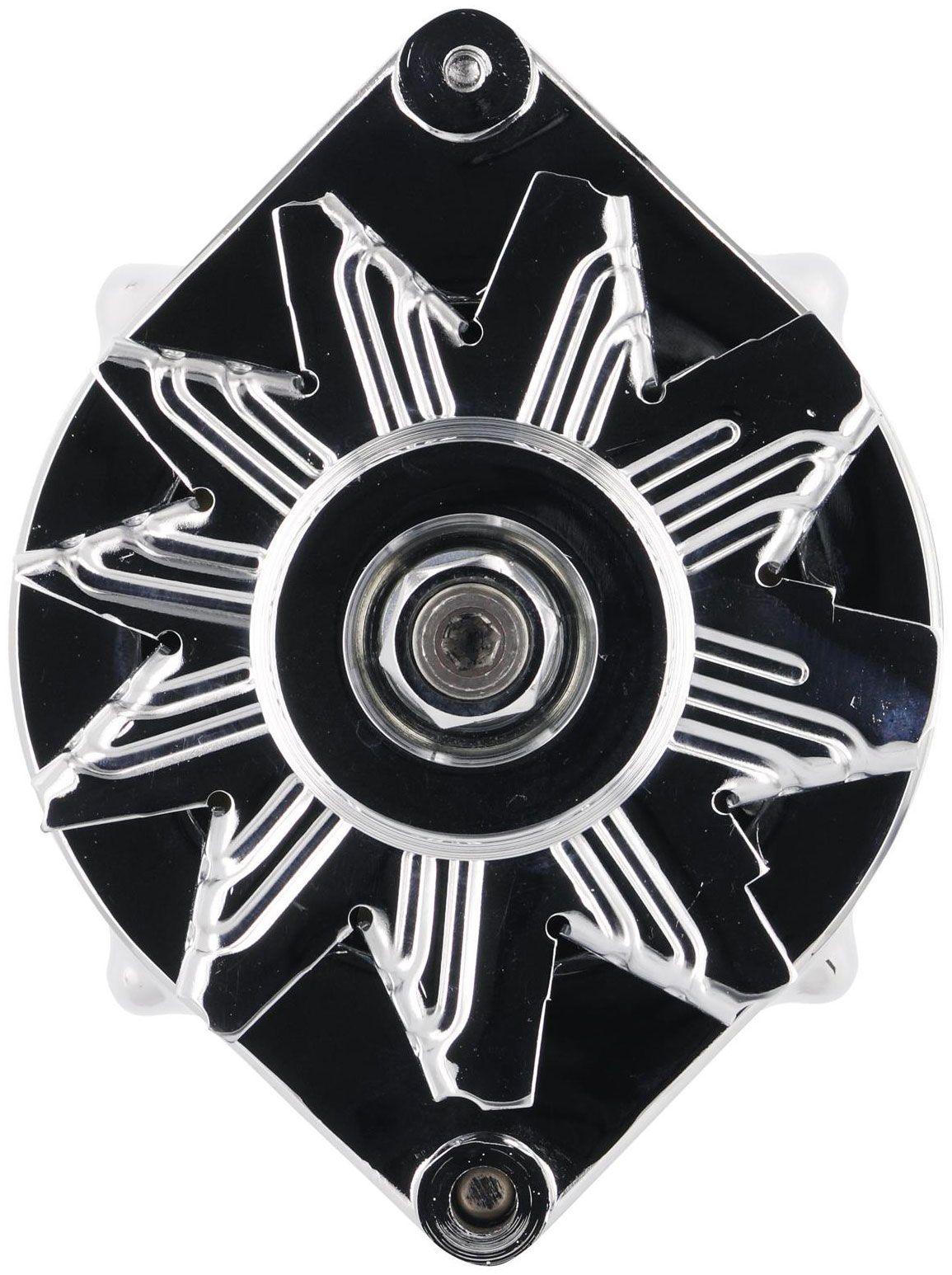 Powermaster Chrome Smooth Look Alternator (PM17297)