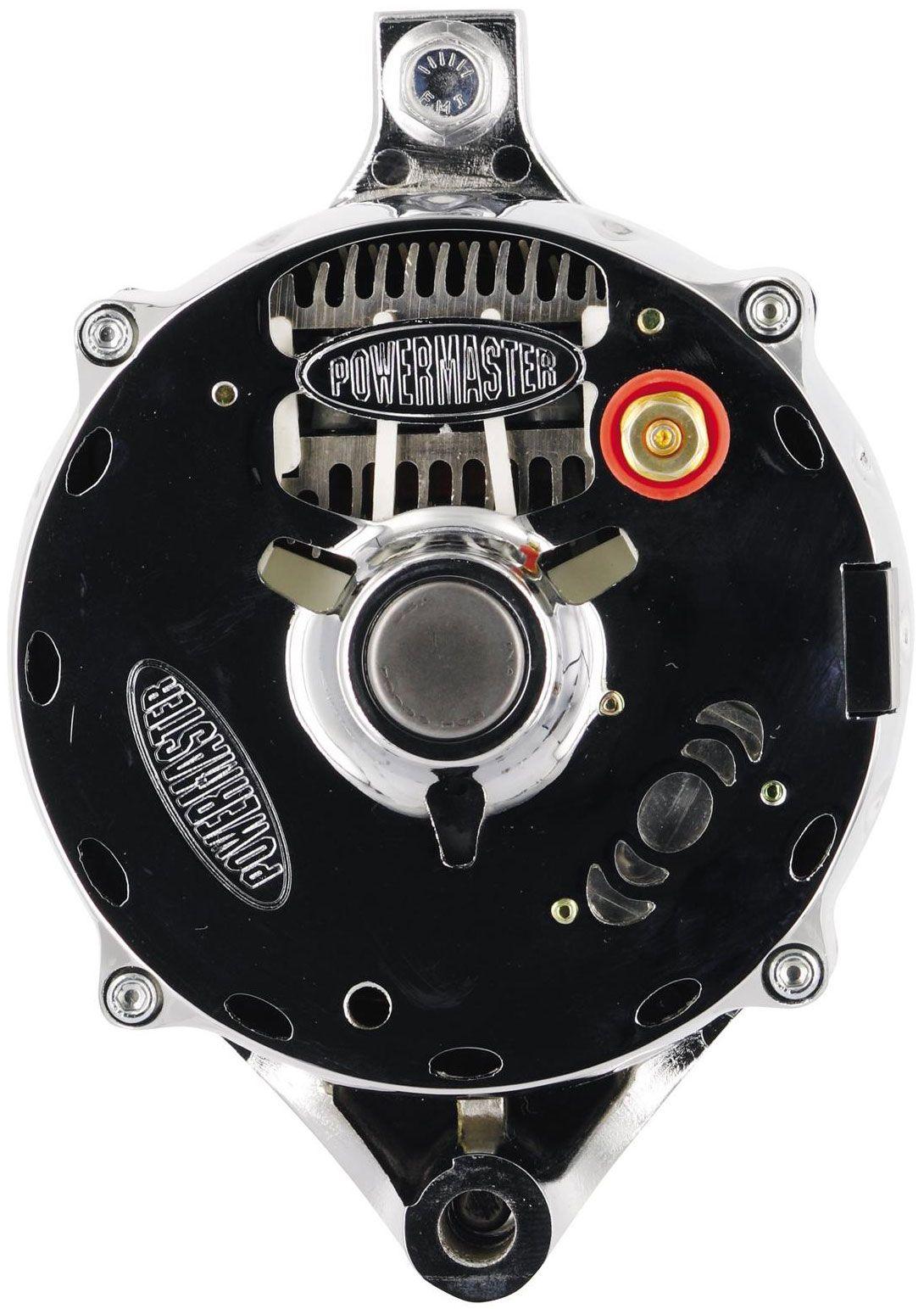 Powermaster Chrome Ford Alternator (PM8-37101)