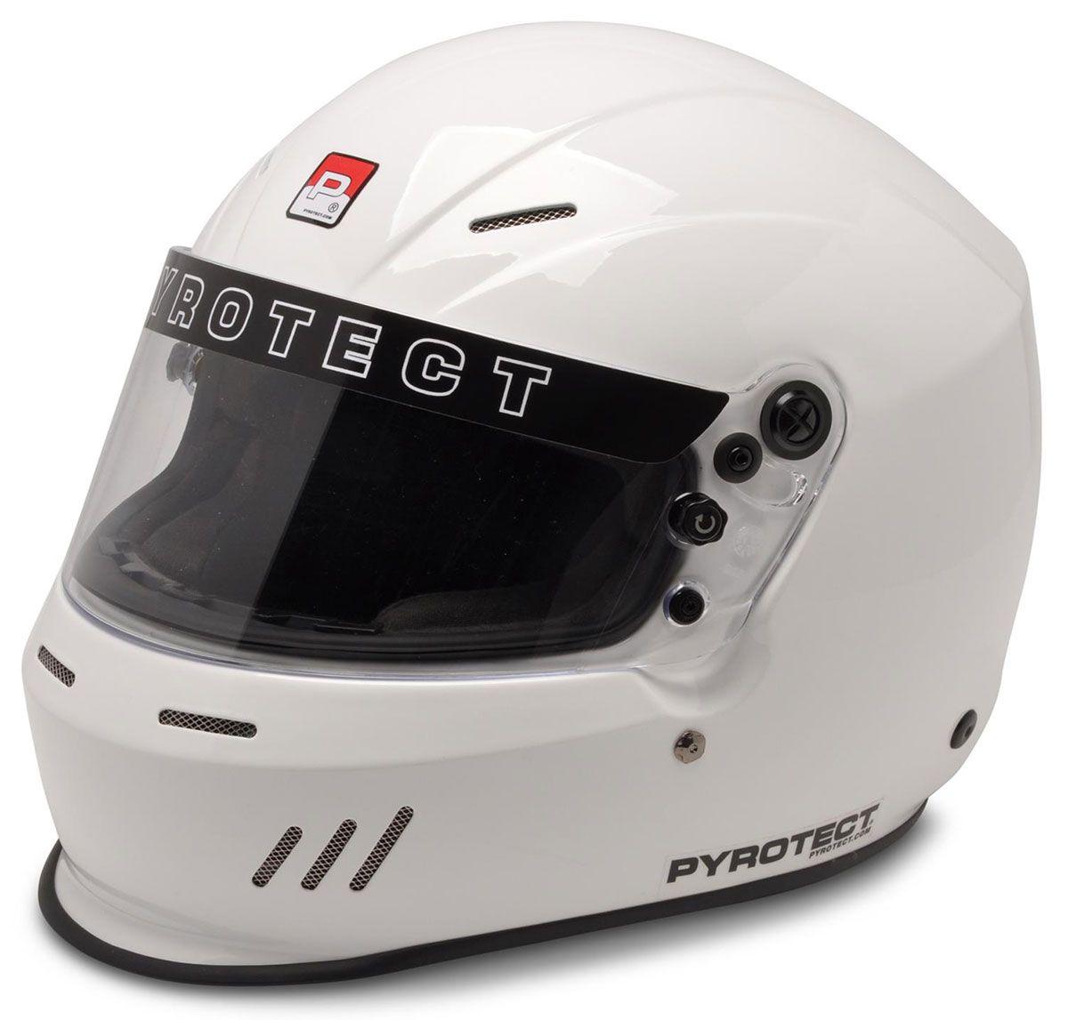 Pyrotect UltraSport Helmet with Duckbill, White, Medium (PYHW610320) PYHW610320