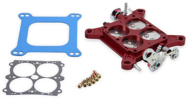 Quickfuel Billet Throttle Body Assembly - Red (Q-12-755) Q-12-755