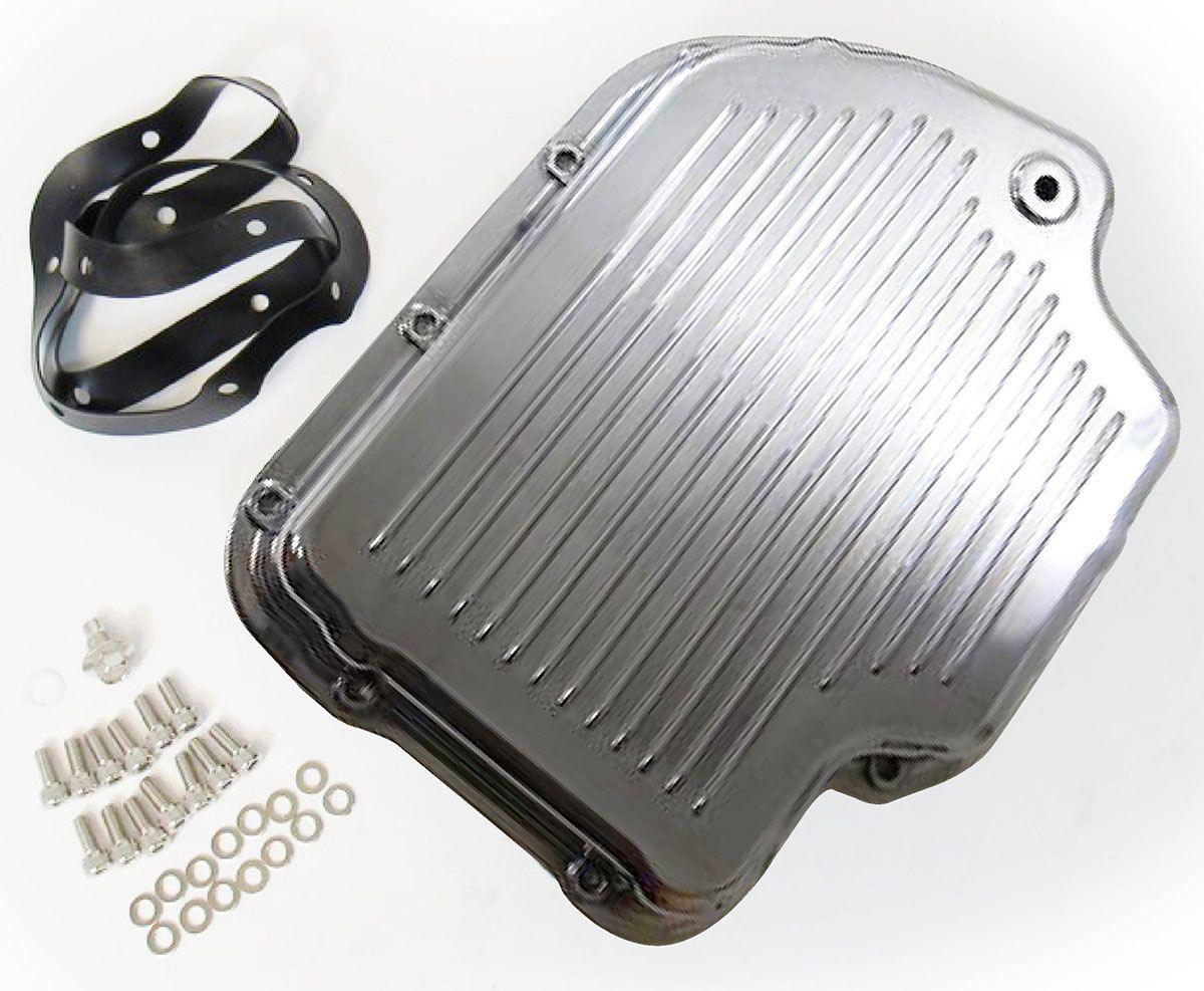 RPC Polished Aluminium Transmission Pan, Finned (RPCR8492) RPCR8492
