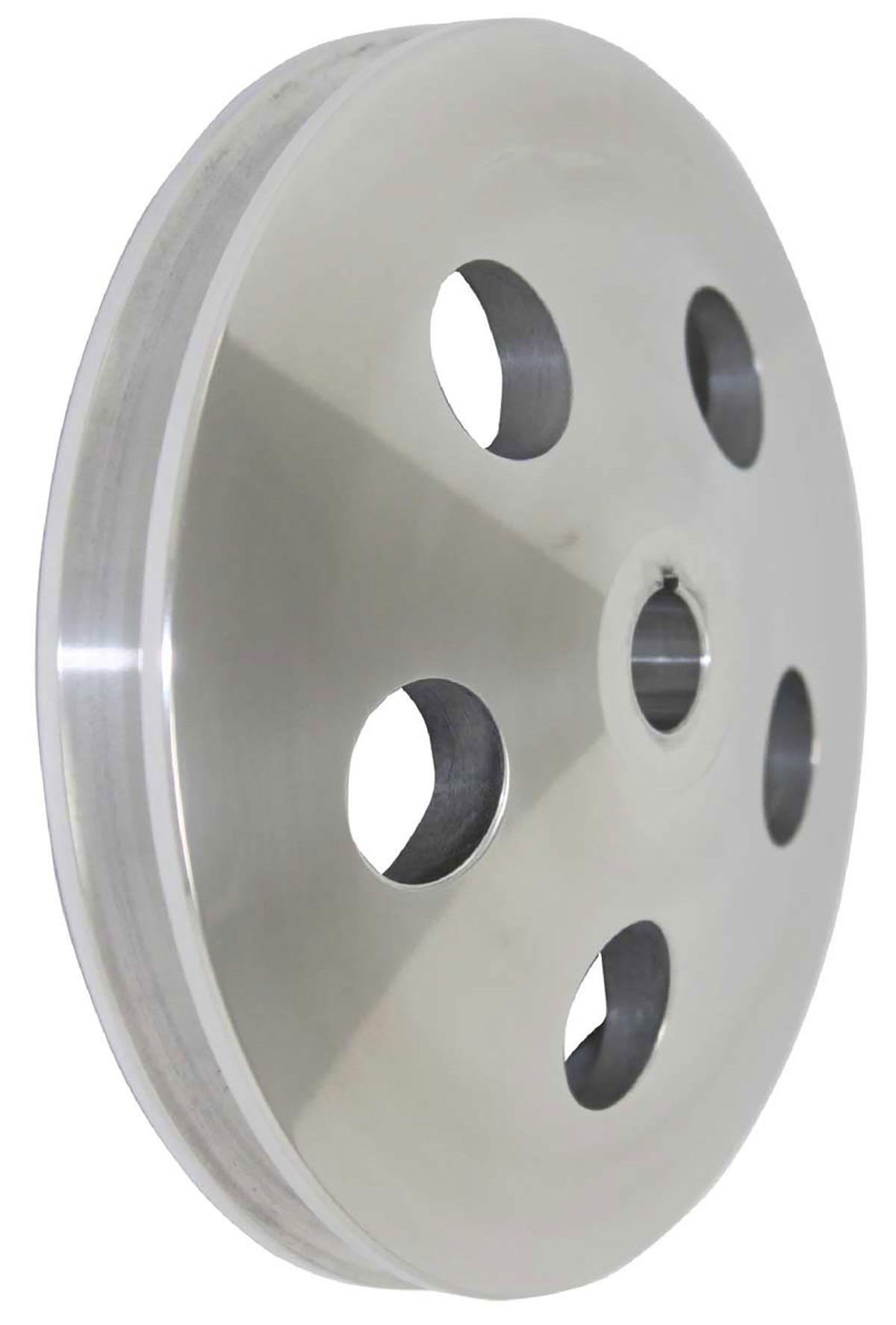 RPC Polished Aluminium Power Steering Pump, Double Groove (RPCR8847POL) RPCR8847POL