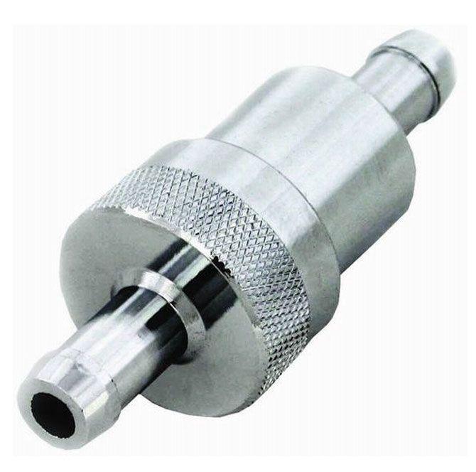 RPC Chrome Steel Fuel Filter with Bronze Element, 3/8" Inlet/Outlet (RPCR9407) RPCR9407