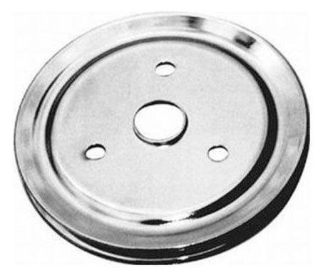 RPC Chrome Steel Crankshaft Lower Pulley, Single Groove 6.80" Dia, 1.75" Bolt Circle (RPCR9602) RPCR9602