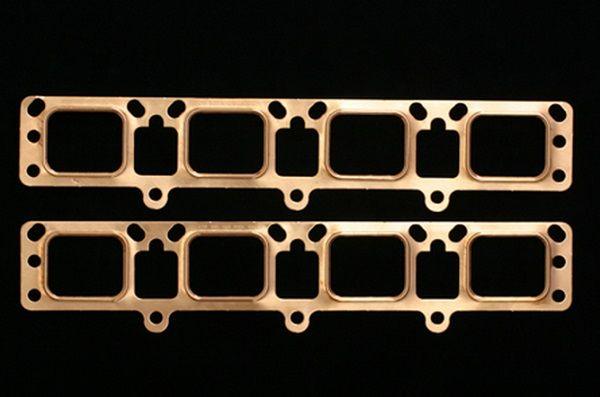 SCE Pro Copper Embossed Exhaust Gasket - 2.525" x 2.050" (SCE-4066) SCE-4066