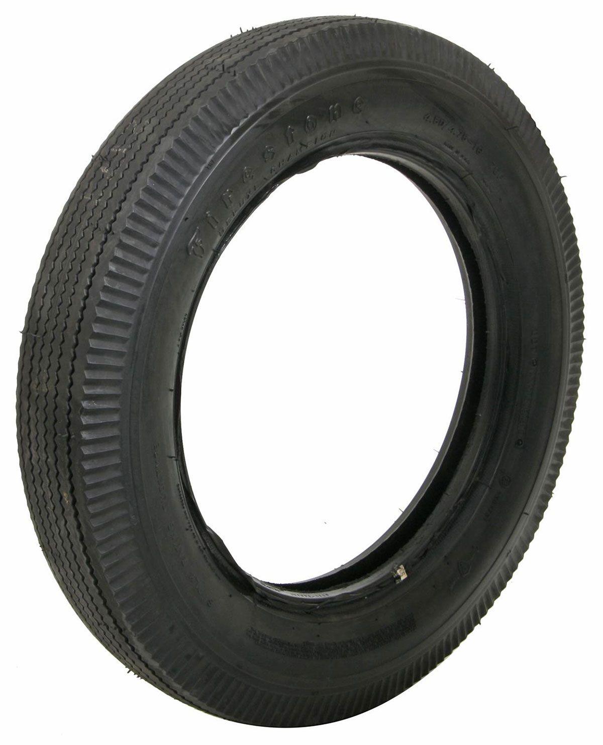 Firestone 450/47 16 Blackwall Bias Ply Tyre (TIRFIR450-475-16) TIRFIR450-475-16