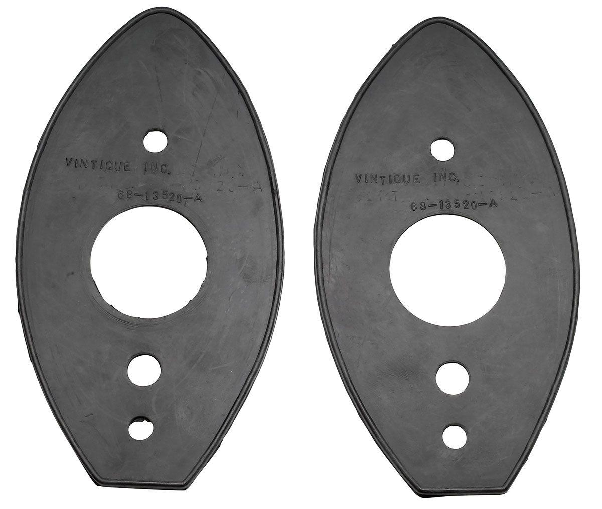 Vintique 1936 Ford Tail Lamp Bracket Rubber Pads (VI68-13520) VI68-13520