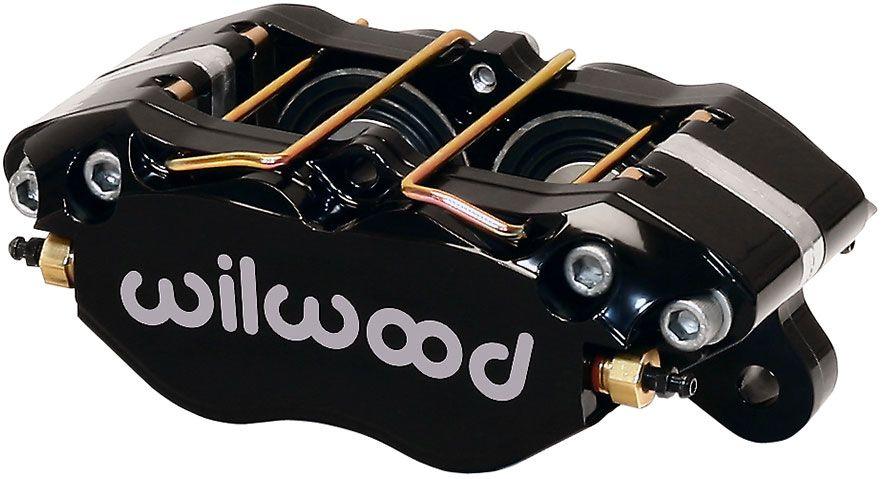Wilwood 4 Piston Lug Mount Billet DynaPro Caliper with Dust Boots (WB120-11481) WB120-11481