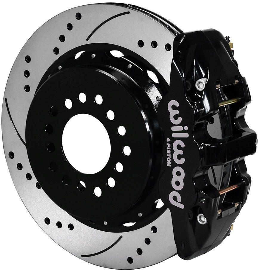 Wilwood AERO4 Big Brake Rear Kit - 4-Piston 14" (WB140-10947-D) WB140-10947-D