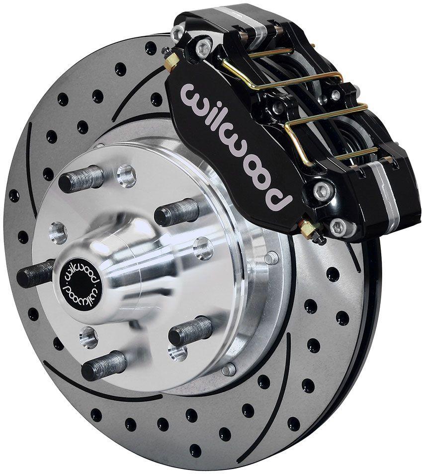Wilwood Dynapro Dust-Boot Front Brake Kit - 4-Piston 11" (WB140-13202-D) WB140-13202-D