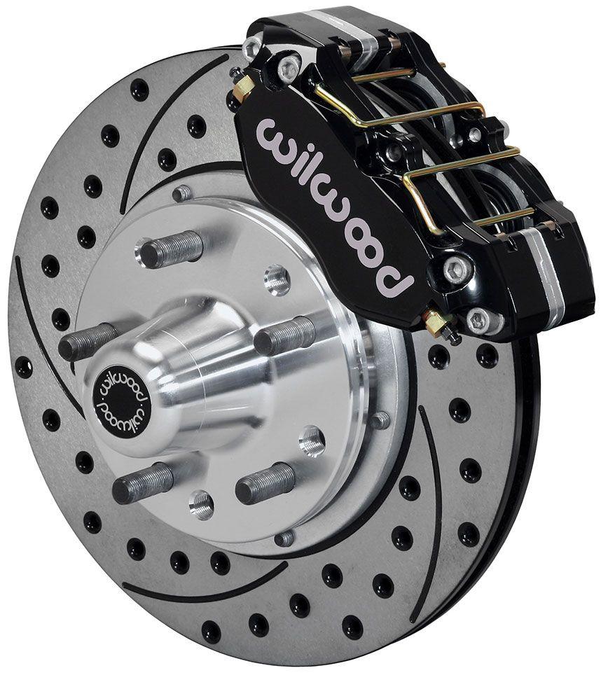 Wilwood Dynapro Dust-Boot Front Brake Kit - 4-Piston 11" (WB140-13343-D) WB140-13343-D