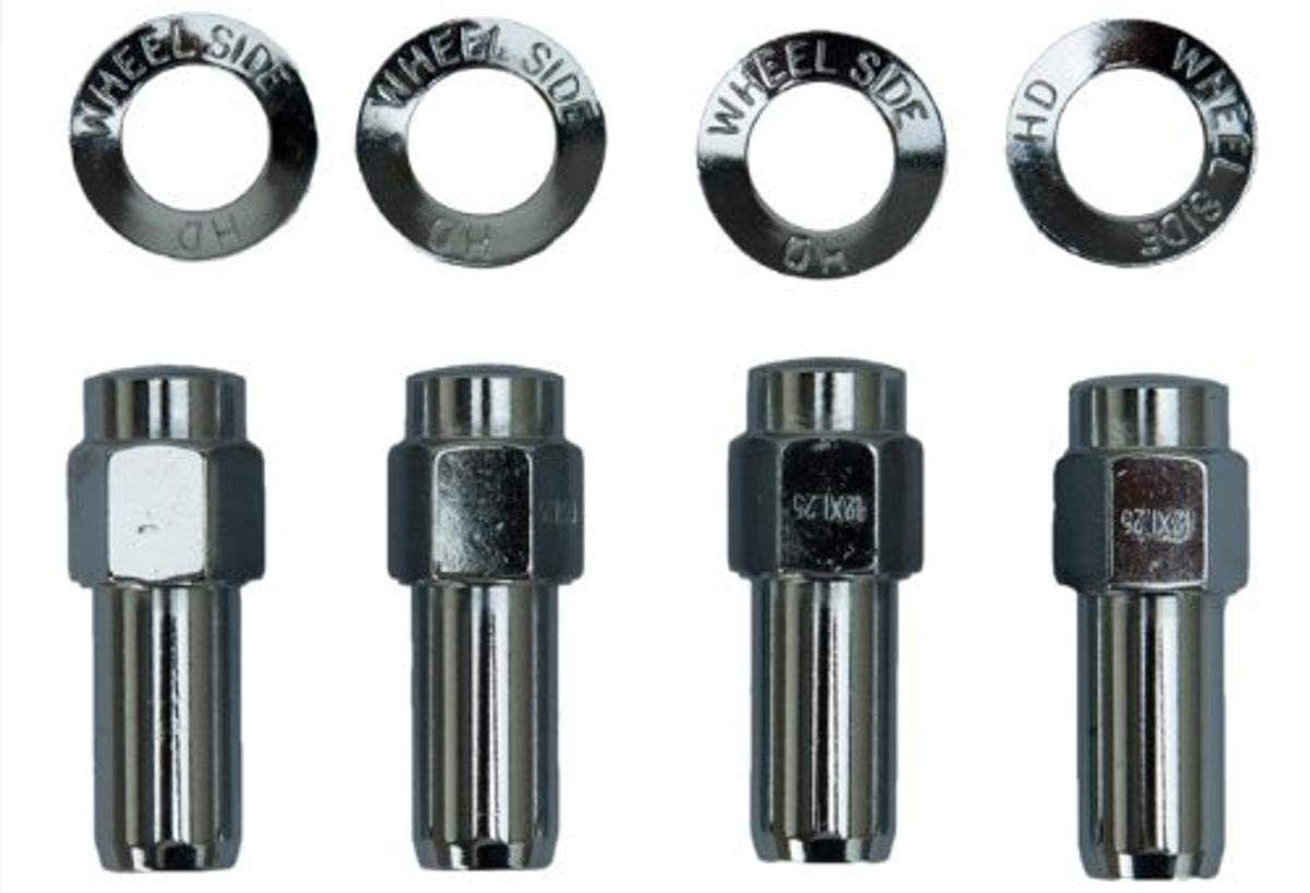 WELD Closed End Wheel Nut and Washer 1/2" (WE601-1416) WE601-1416