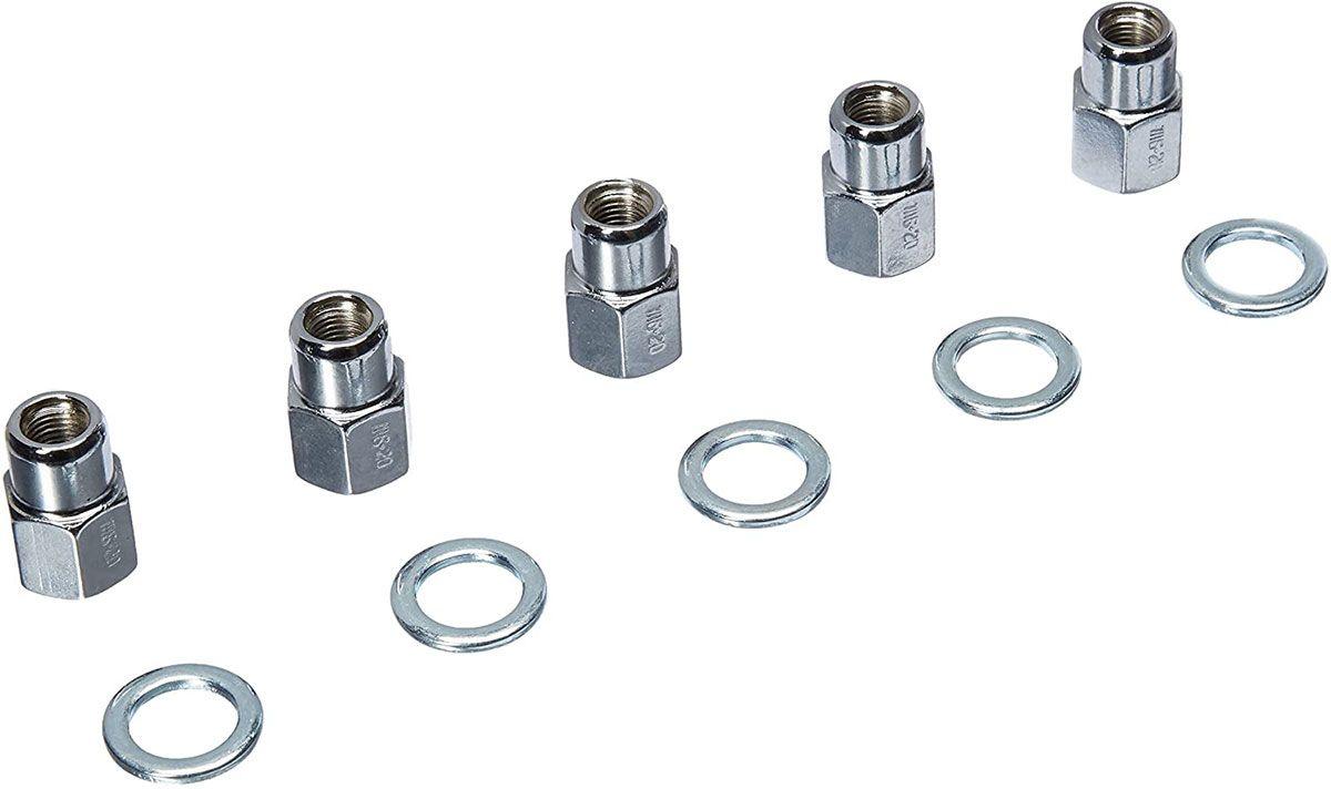 WELD Open End Wheel Nut and Washer 7/16" (WE601-1454) WE601-1454