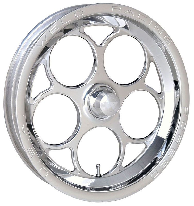 WELD Magnum Pro Drag Front Runner 1-Piece - Polished (WE786-15001P) WE786-15001P