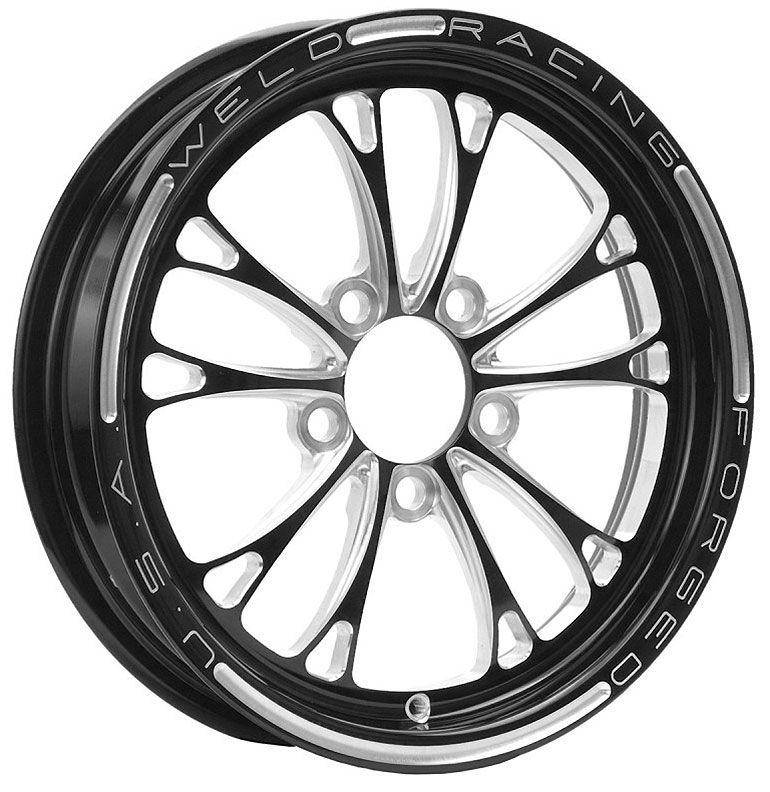 WELD V-Series Drag Front Runner 1-Piece - Black (WE84B-15202) WE84B-15202