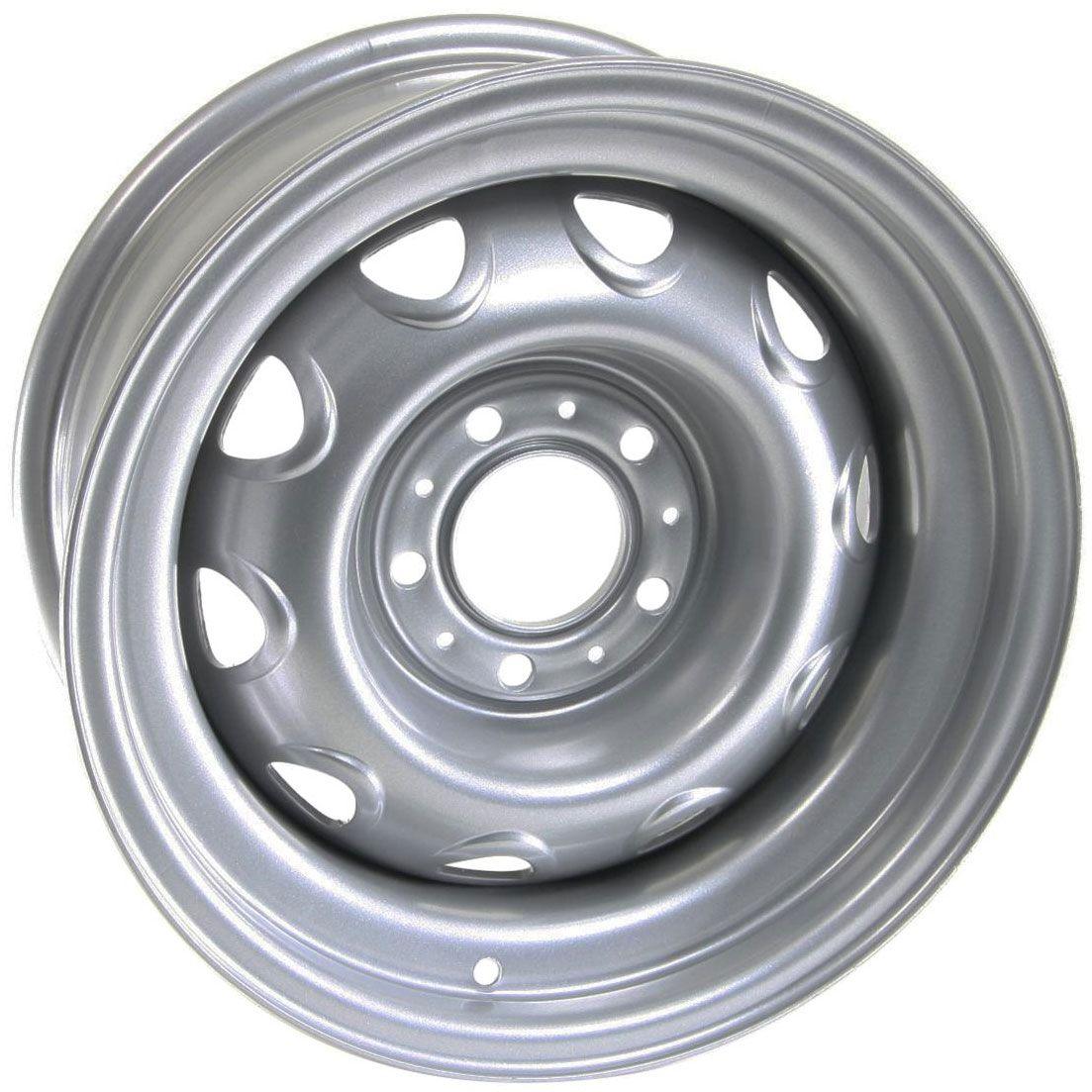 Wheel Vintiques Chrysler Rallye 15" x 7" Silver Powder Coat (WV56-5712044) WV56-5712044