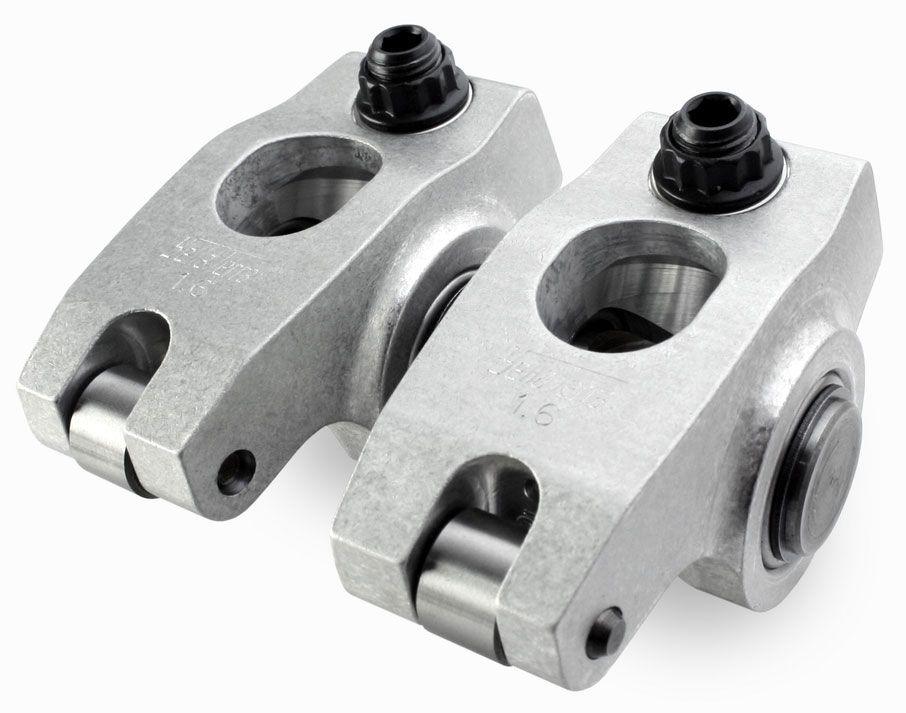 Yella Terra Platinum Roller Rocker Set 1.6/1.5 Ratio (7/16" Mount, Twin Shaft Adjustable) (YT6616) YT6616