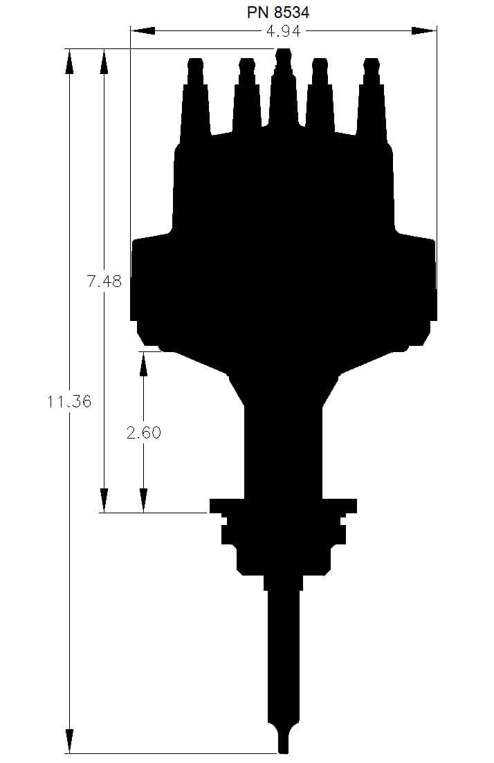 MSD Billet Distributor (MSD8534)