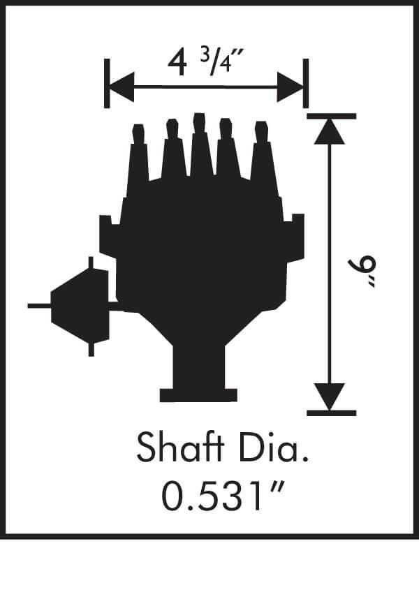 MSD Pro-Billet Ready-To-Run Distributor (MSD8595)