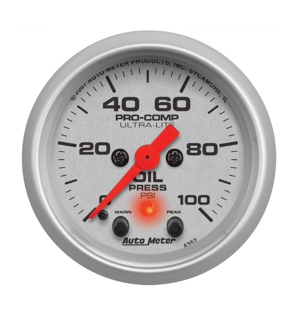 Oil Pressure Gauges
