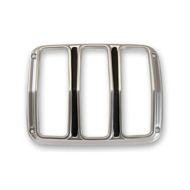 Scott Drake Tail Light Bezels, Satin, Pair - C5ZZ-13489-S
