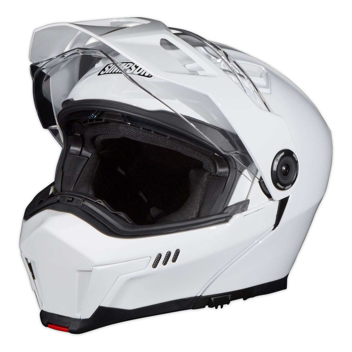 Simpson Motorcycle Journey Bandit Helmet - White XS - JB1XS