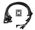 ACCEL Spark Plug Wire Set- Extreme 9000 Black Ceramic-GM V8 HEI 75-86 Over Valve Cover - 9011CK