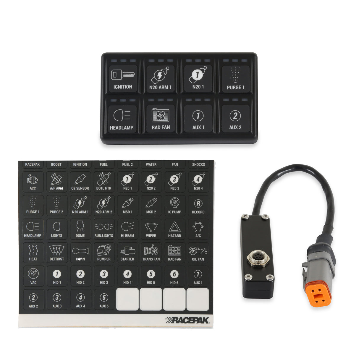 Racepak SmartWire Keypad Switch Bus Cable - 500-SB-KPAD8