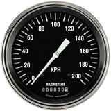 Classic Instruments Hot Rod 4-5/8" Speedometer Gauge - HR58SLF
