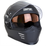 Simpson Motorcycle Ghost Bandit Helmet - Flat Black SM - GBDS3