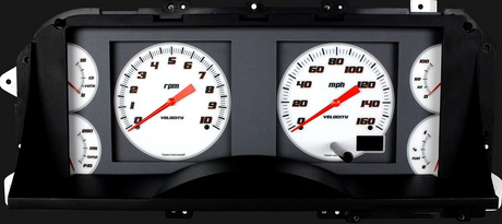 Classic Instruments 87-89 FOX BODY MUSTANG VELOCITY WHITE - MU87DVSW