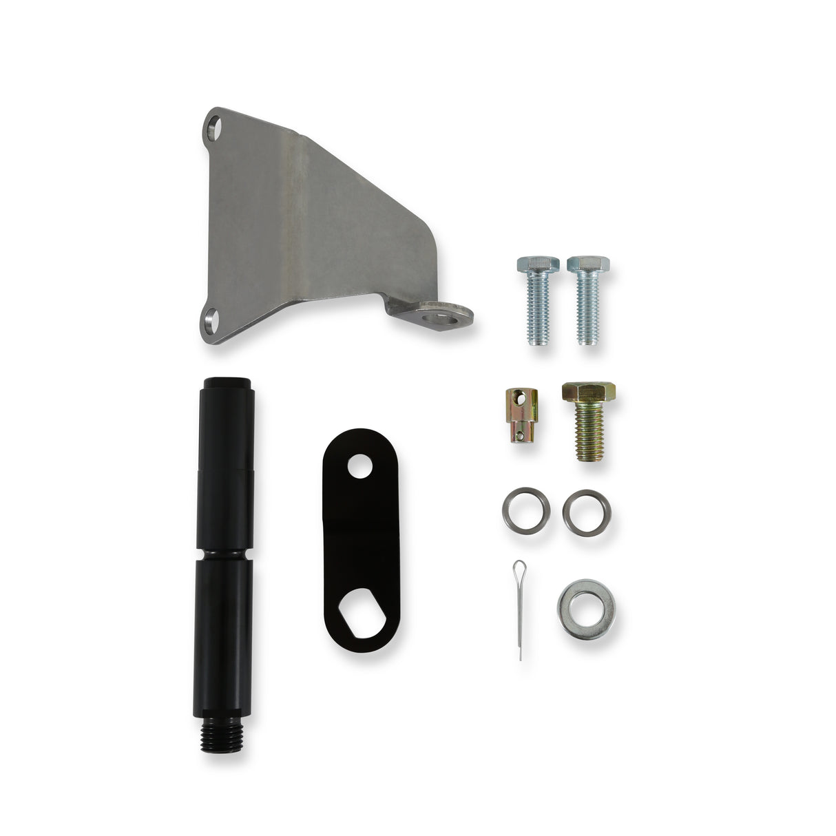 B&M Cable Bracket & Shift Lever Kit - Pro Gate Shifter - 4R100/E4OD - 40508