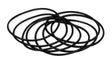 Holley 508-22 Intake Manifold Gasket Set, O-Ring LS3/LS7