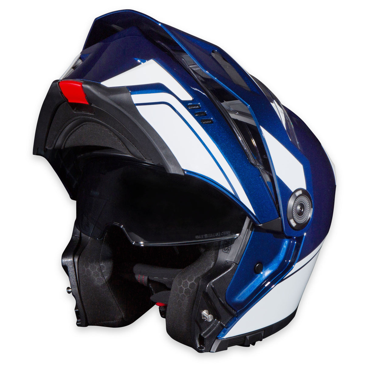 Simpson Motorcycle Journey Bandit Helmet - Blue/White - Small - JBDUWSM