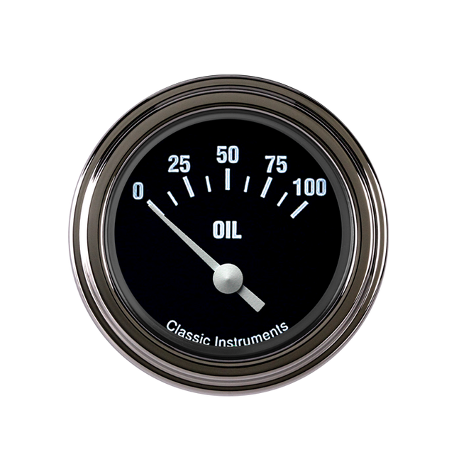 Classic Instruments Hot Rod 2 1/8" Oil Pressure - HR81SLF
