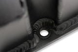 Holley 890011B Sniper Valve Cover - Fabricated Aluminum - Ford Small Block - Tall - Black