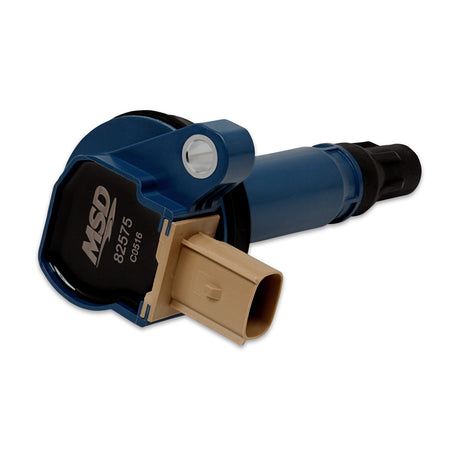 MSD Ignition Coil - Ford EcoBoost - 3.5L V6 - 3-Pin Connector - Blue - 82575